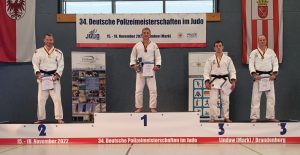 Read more about the article Patrick Weisser ist Deutscher Polizei-Judomeister